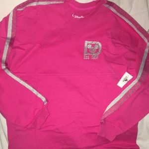 Disney pink spirit jersey NWT size sm